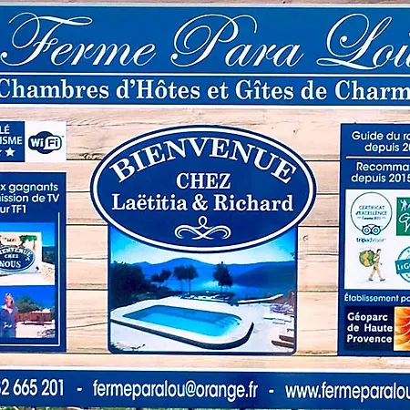 Domaine De La Ferme Lou Sainte-Croix-du-Verdon