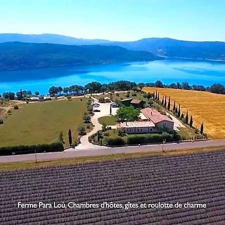 Bed & Breakfast Domaine De La Ferme Lou Sainte-Croix-du-Verdon